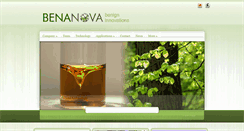 Desktop Screenshot of benanova.com